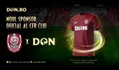 Don.ro este noul sponsor oficial al CFR Cluj, unul dintre cele mai mari cluburi de fotbal din România