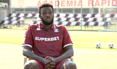 Antoine Baroan își dezvăluit povestea de viață după ce a ajuns la Rapid: ”Tatăl meu a fost fotbalist”
