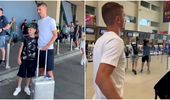 VIDEO | Florin Tănase a bătut palma cu Gigi Becali şi a plecat în cantonamentul FCSB-ului din Olanda