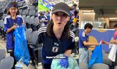 VIDEO | Fanii japonezi au lovit din nou. Au stat şi au făcut curat în tribune după meciul naţionalei lor cu Olanda