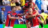 Haaland califică Norvegia în sferturile Mondialului. Starul lui City a marcat ambele goluri ale vikingilor în meciul cu Brazilia