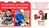 Auchan România lansează „Căsuțe pentru căsuțe”, un proiect de solidaritate prin care susține construirea de locuințe pentru familii aflate în situații de vulnerabilitate
