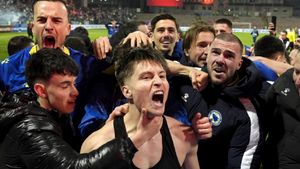 Sărbătoare națională, după calificarea naționalei Bosnia-Herţegovina la Cupa Mondială în faţa Italiei | VIDEO