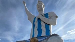 Cea mai mare statuie a lui Lionel Messi din lume a stârnit un val de ironii: „E chiar urâtă”. Cum arată monumentul de 26 de metri