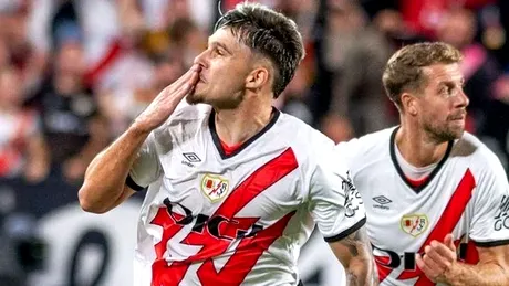 Andrei Rațiu, assist în meciul cu Atletico Madrid. Fundașul de la Rayo a depășit un nume „greu” în istoria La Liga
