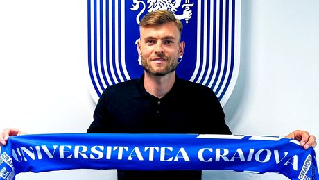 Universitatea Craiova a făcut al patrulea transfer! “MoldOlteanul s-a întors acasă”