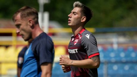 Dinamo – CS Afumați 1-0. Caragea a marcat unicul gol în al doilea amical al verii
