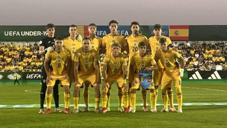 România U19 pierde împotriva Spaniei U19! Singura variantă rămasă pentru „tricolori” rămâne o victorie cu Danemarca