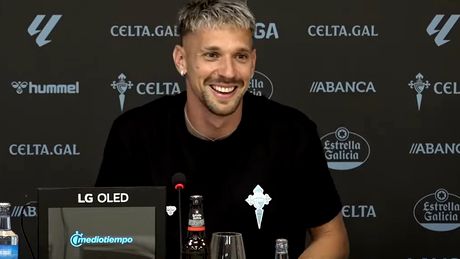Ionuț Radu s-a distrat cu spaniolii la prezentarea la Celta Vigo! „Am zis că vreau să merg înainte să se termine negocierile”