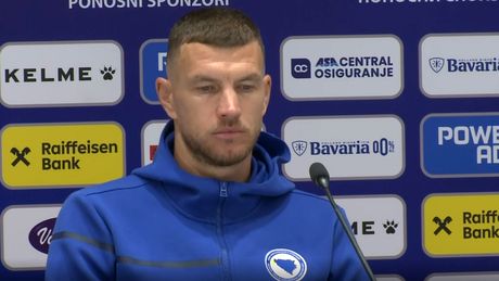 Părerea lui Edin Dzeko despre naţionala României: ”Sunt o echipă bună şi tânără!”