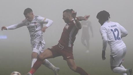 CFR Cluj, victorie mare pe terenul lui FC Botoșani. Ceața nu i-a împiedicat pe ardeleni
