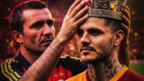 Recordul lui Hagi la Galatasaray, doborât de Icardi. Mesaj special pentru ”Rege”: “Maestre, vei rămâne etern!”. Reacţia legendarului român