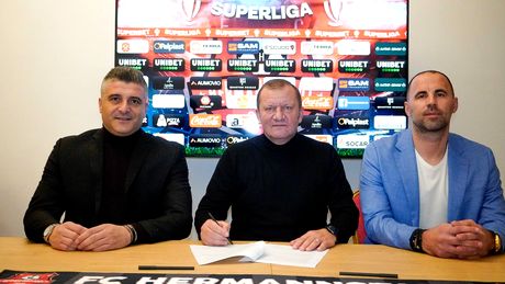 OFICIAL | Dorinel Munteanu a fost prezentat la Hermannstadt! Prima reacție a antrenorului: „Să fim puternici şi de temut”