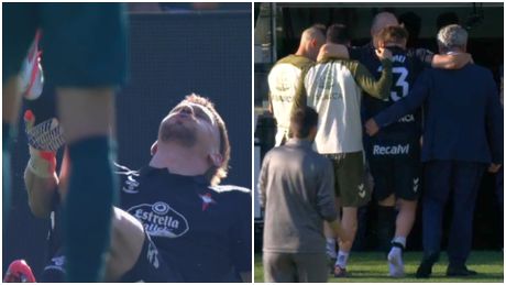 Alertă în lotul naţionalei. Ionuţ Radu s-a accidentat şi a fost scos pe braţe după un meci cu şapte goluri marcate