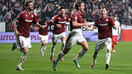 Rapid – Dinamo 3-2. Gazdele au trecut pe primul loc în SuperLigă! Duțu a fost eliminat