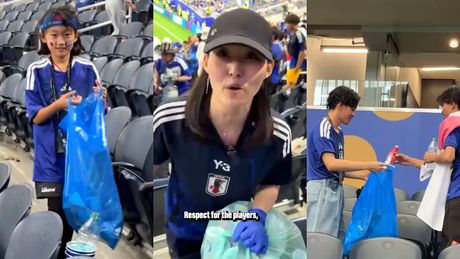 VIDEO | Fanii japonezi au lovit din nou. Au stat şi au făcut curat în tribune după meciul naţionalei lor cu Olanda