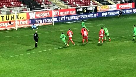 UTA Arad – Dinamo, 0-1, în etapa a 20-a din Liga 1. Victorie la limită pentru „câini”