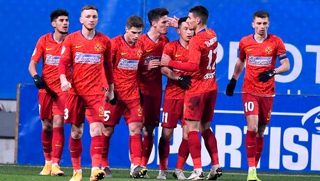 FCSB, mașină de goluri. Roș-albaștrii au marcat cât CFR și Craiova la un loc