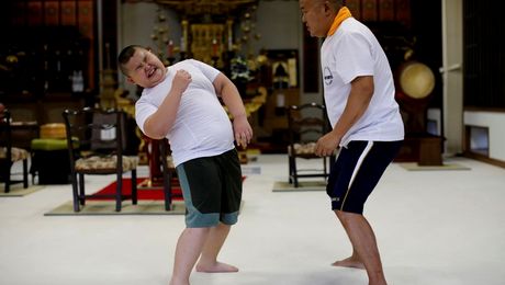 Copilul de 10 ani, care a ajuns să cântărească 85 de kilograme, se pregătește să devină sportiv de top!