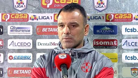 Anton Petrea, satisfăcut de jocul echipei sale la Botoșani. „Am controlat jocul. Victoria este una meritată”