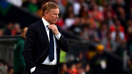 Momente de panică la conferinţa de presă a Barcelonei! Ronald Koeman a început să sângereze subit