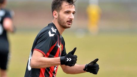 Macedoneanul crescut de Gică Hagi s-a bucurat de golurile marcate de foștii colegi, nu și de scorul final. “Sunt foarte trist! ÎI urez mult succes României”