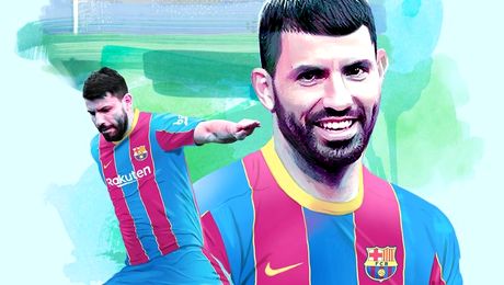 OFICIAL: Sergio „Kun” Aguero a fost prezentat de Barcelona! Ce contract a semnat starul argentinian pe Camp Nou