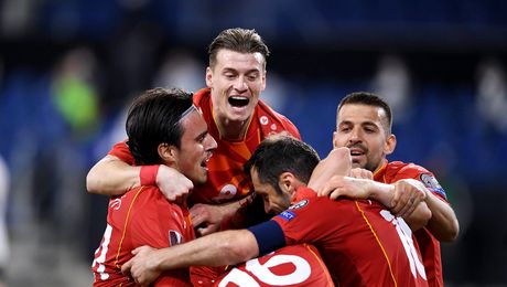 Macedonenii au prins „aripi”, după victoria cu Germania. „Suntem mai buni decât România, Islanda sau Armenia”