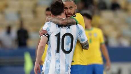 VIDEO. Imagini de senzație cu Neymar și Messi, la finalul partidei directe din Copa America!