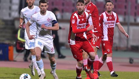 Te poți îmbogăți dacă pariezi că Dinamo, Rapid sau FCU Craiova iau titlul în Liga 1. Ce echipă e favorita caselor de pariuri