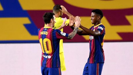 Urmașul lui Lionel Messi, la antrenamentele Barcelonei! Veste mare pentru fanii catalanilor