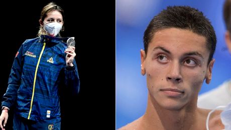 VIDEO EXCLUSIV. Ana Maria Popescu și David Popovici, dialog incredibil în urmă cu un an! Ce a putut să îi spună fenomenul din natație, la doar 15 ani: „A fost wow!”