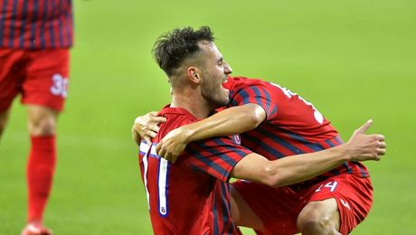 CSA Steaua, victorie categorică pe Ghencea. Oprița și-a criticat fundașii la finalul partidei