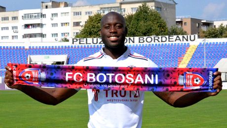 Transfer-surpriză în Liga I. FC Botoșani a adus un atacant care a evoluat doar 5 meciuri pentru ultima echipă