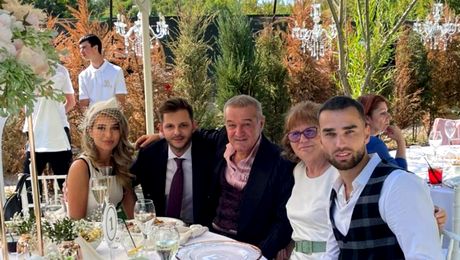 Familiile Becali și Iordănescu s-au înrudit! Imagini de la evenimentul monden al săptămânii în fotbalul românesc
