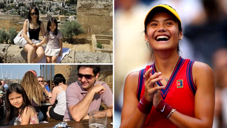 Imagini în premieră cu Emma Răducanu. Apar și cele mai importante persoane din viața campioanei de la US Open