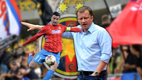„Artistul” Constantin Budescu are contestatari puternici. Ultima achiziție a FCSB, analizată la sânge de Dorinel Munteanu