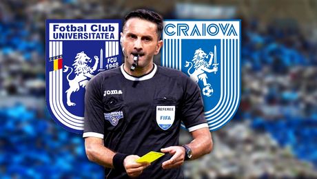 EXCLUSIV. Confesiunea lui Sebastian Colțescu într-un interviu eveniment:  “Țin cu Craiova! Mai greu decât să fii arbitru de top e doar să ai o căsnicie perfectă!”