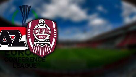 AZ Alkmaar 2-0 CFR Cluj. Campioana României rămâne cu un singur punct și are șanse minime de calificare în optimi