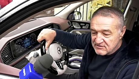 Care a fost prima mașină lui Gigi Becali. Acum conduce bolizi de peste 200.000 de euro, însă a plecat de la asta. FOTO