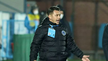 Ilie Poenaru, supărat după meciul cu CS Mioveni. Ce le-a transmis jucătorilor