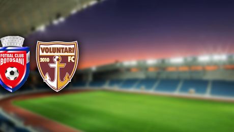Botoșani – FC Voluntari 1-1. Remiză în duelul revelațiilor din Liga I. FC Botoșani a terminat meciul în 10 oameni