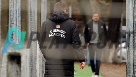 Marius Alexe și-a lansat cu peste 100 de copii proiectul ”Udinese Academy”, franciză în colaborare cu clubul din Serie A. Un fost coleg îl tachinează: ”Așa, cu parpalac, parcă e Mourinho!”