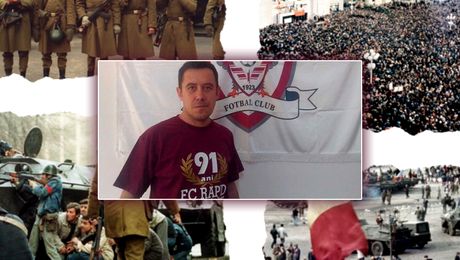 EXCLUSIV- VIDEO. Emoționanta poveste a rapidistului pe care Revoluția din 89 l-a prins cu mitraliera în mână. „Am discutat între noi să ne punem armele în gât, să ne tragem câte un cartuș”