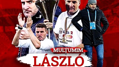 Anunțul momentului în Liga 1. Laszlo Balint a fost demis de la UTA Arad
