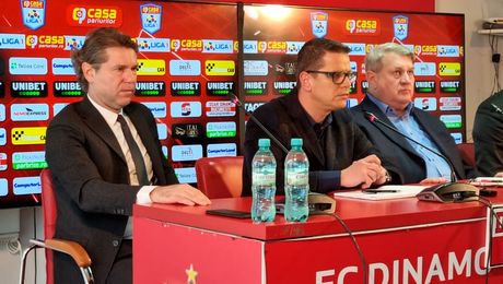 Flavius Stoican a fost prezentat, oficial, ca noul antrenor al lui Dinamo. „Îmi doresc ca suporterii dinamoviști să aibă și satisfacții”