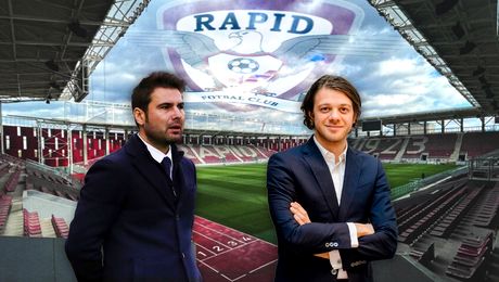 EXCLUSIV. Patronul Rapidului oferă prima reacție pe ”subiectul Mutu”: ”Tragem linie după 30 de etape. Doar să nu avem parte de vreun dezastru cu Dinamo sau Clinceni!”