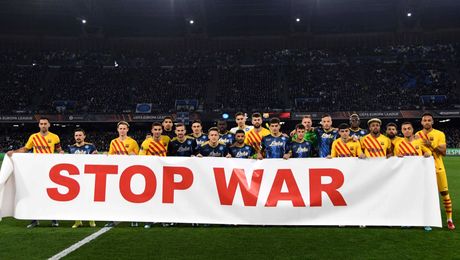 UEFA, poziție clară împotriva războiului pornit de Rusia în Ucraina. „Fotbalul vrea doar pace”