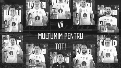 Gaz Metan Mediaș în prag de desființare. Nouă dintre jucători au devenit liberi. Au termen cinci zile să-și găsească echipă