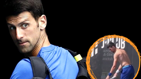 S-a dezbrăcat Nole Djokovic! Numărul 1 mondial a vrut să arate „semnele” lăsate de Covid pe corpul său